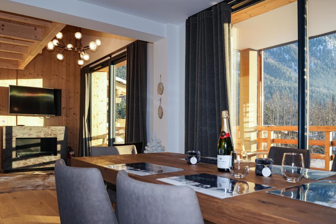 La Cordee 623-Luxury Apartment With Mountain View And Spa Chamonix Kültér fotó